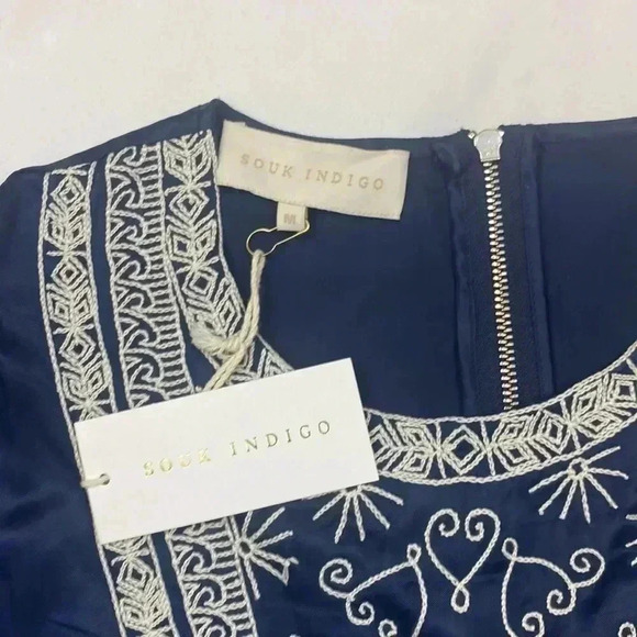 NWT Souk Indigo top - Picture 2 of 9